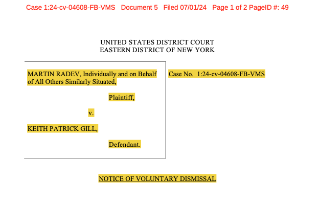 Roaring Kitty fraud lawsuit over GameStop dropped after 3 days