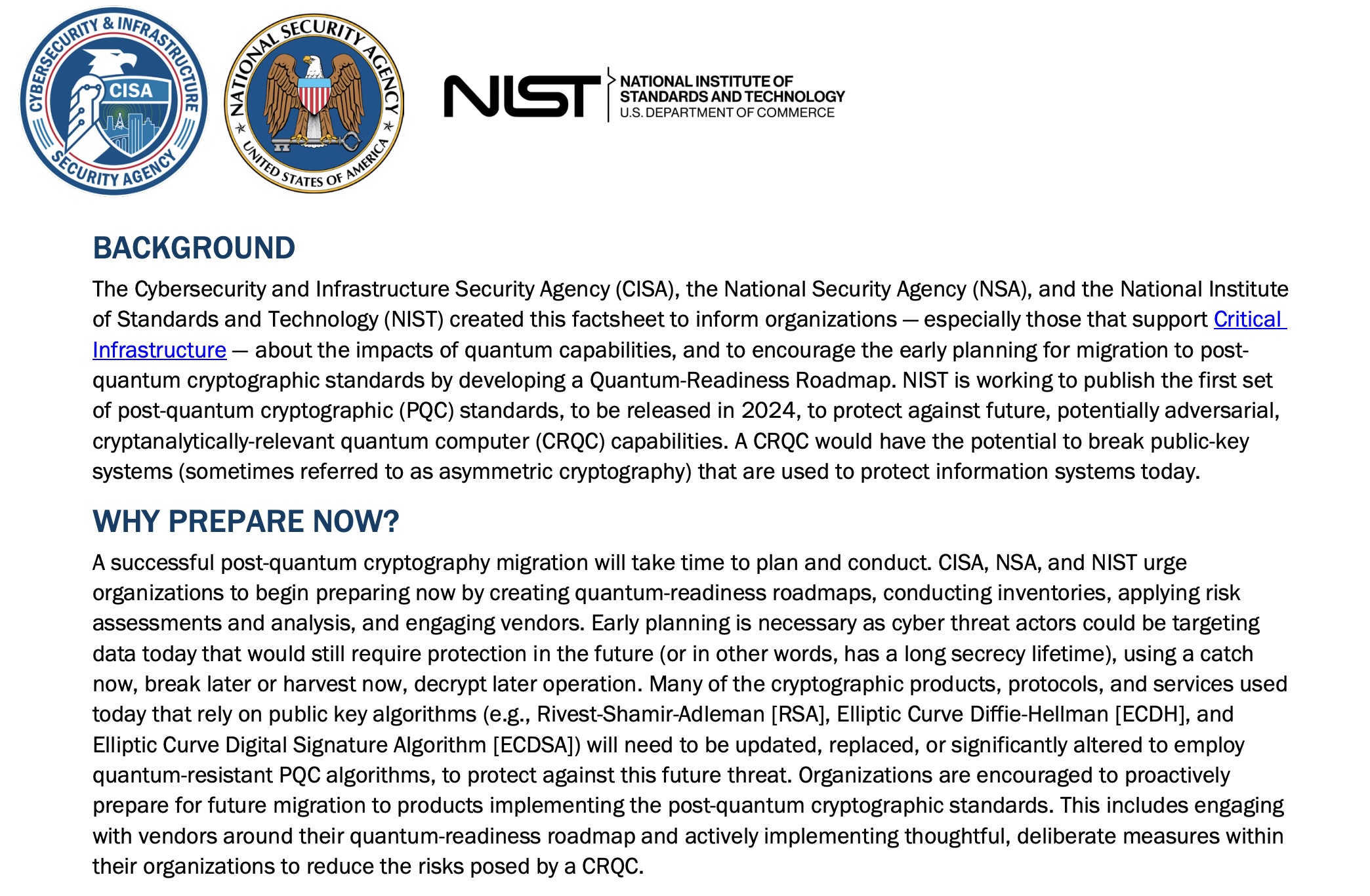 Ignoring quantum threats in CBDC design is reckless