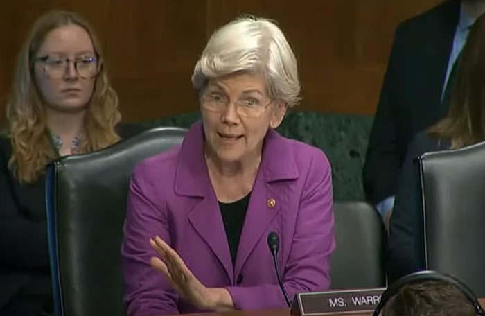 Foreign crypto miners could be spying on US bases: Elizabeth Warren