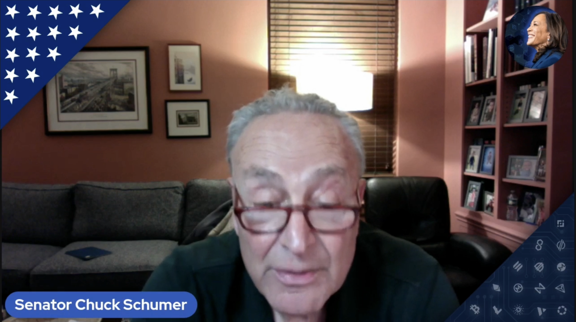 Senator Chuck Schumer pledges pro-crypto laws by end of 2024