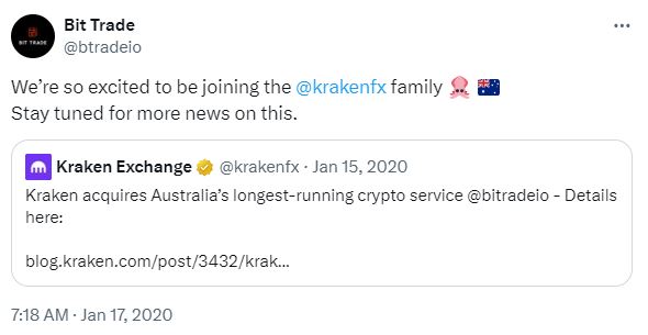 Australian regulator claims win over Kraken’s Bit Trade in federal court 