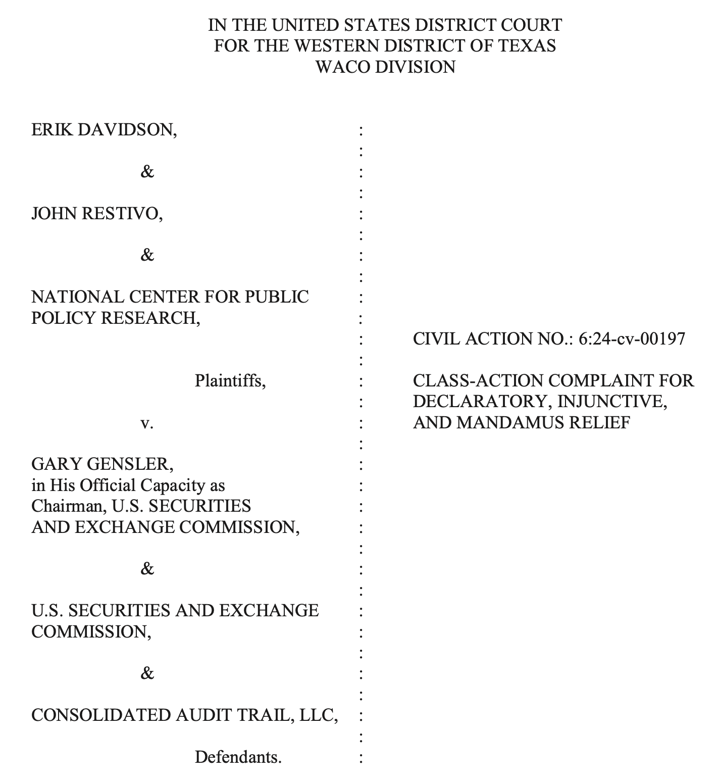 Crypto advocates file brief against SEC's investor tracking database