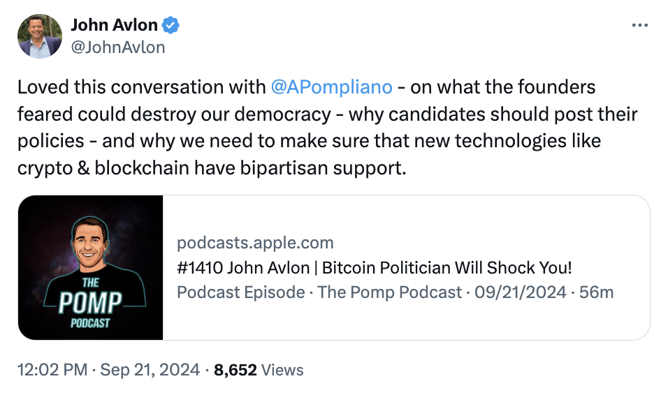 Better Know a Crypto Candidate: John Avlon