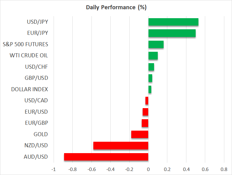 US Dollar on Front Foot Against Peers But Awaits Key US Data