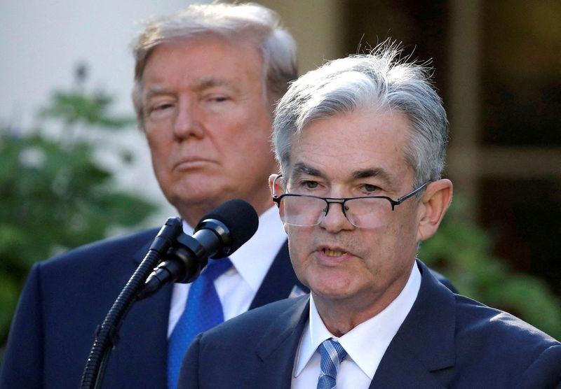 US Fed's Powell does not see Trump installing 'shadow' chair