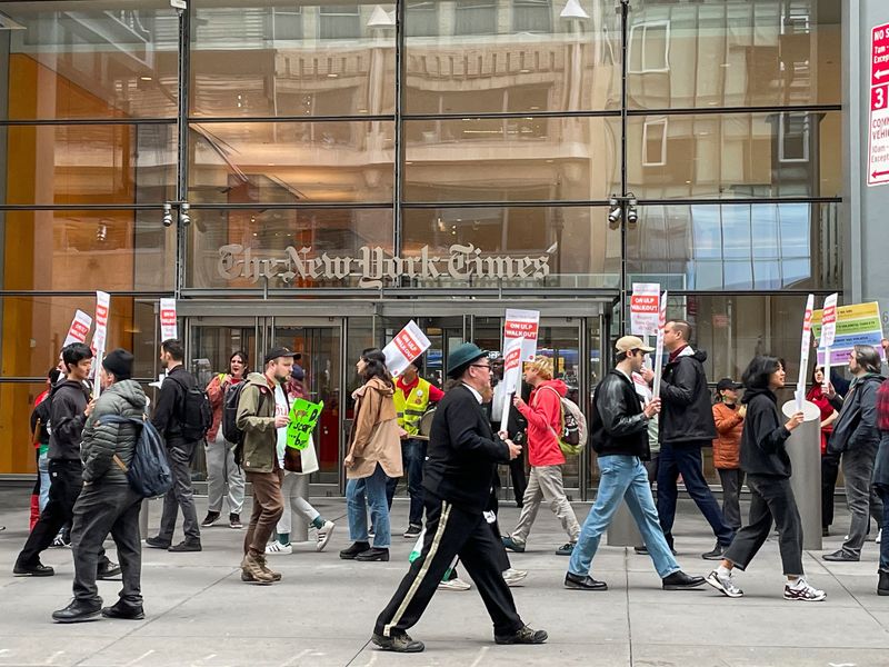 New York Times Tech Guild reaches tentative deal with company on three-year contract