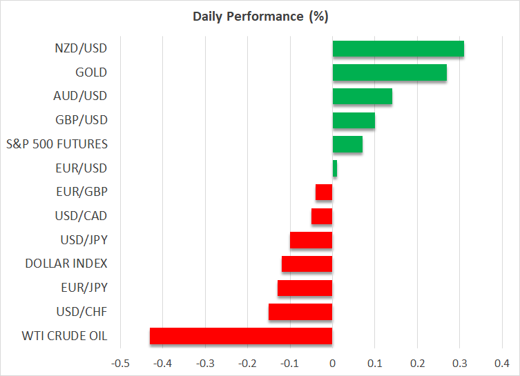 Steady Start to Fed Week, Bitcoin Hits Record, Flash PMIs Underwhelm