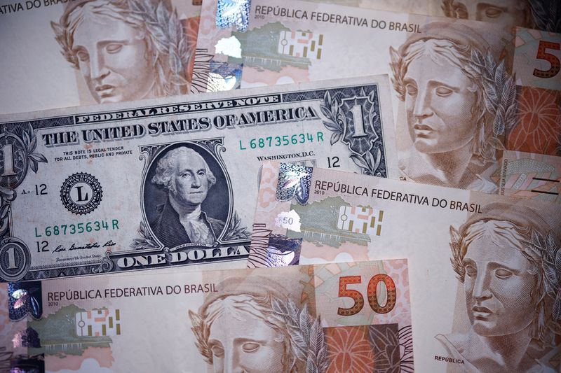 Brazil's real hits record low as markets eye govt spending