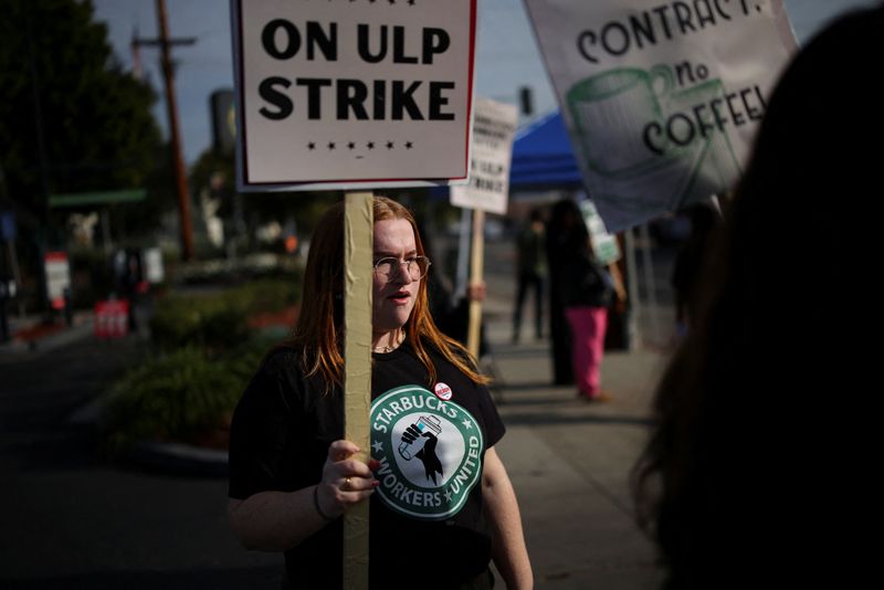 Starbucks strike to expand to over 300 US stores on Christmas Eve, union says