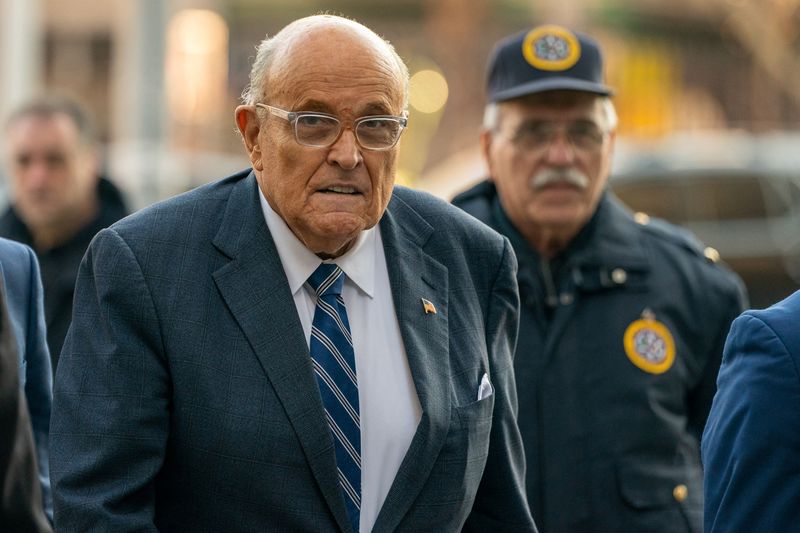 Georgia 2020 election workers urge judge to hold Giuliani in contempt