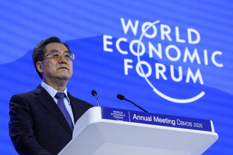 China's Vice Premier lunches with Dimon, Schwarzman and other Davos financiers