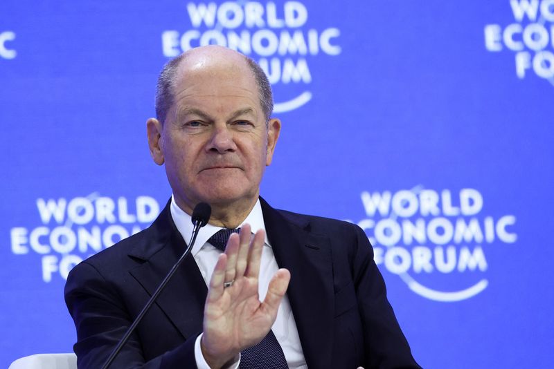 In Davos, Scholz calls for 'cool heads', cautious optimism in face of Trump