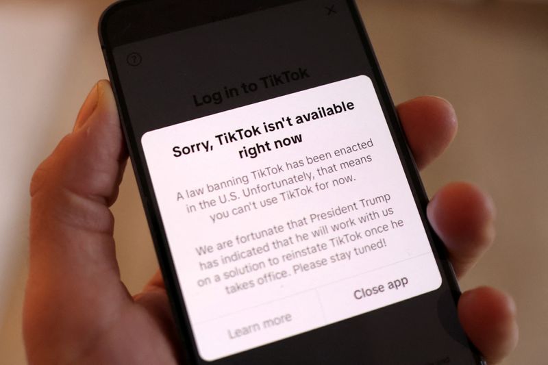 TikTok app unavailable on Apple, Google stores in US despite Trump delaying ban