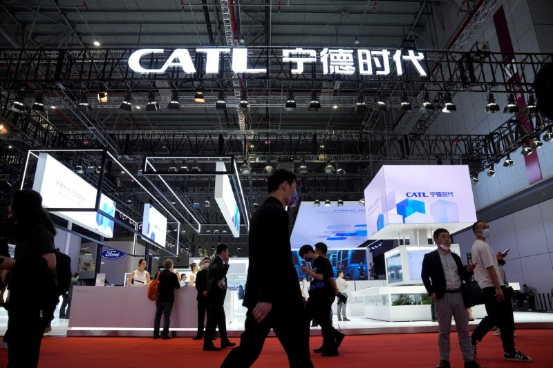 China CATL's shares dip after it warns of revenue fall, slowing profit growth