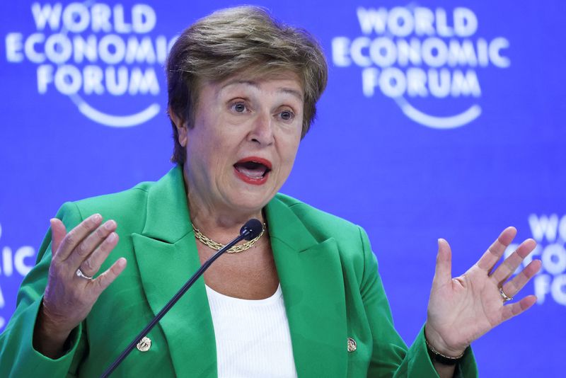 World inflation not fully defeated yet, IMF's Georgieva says