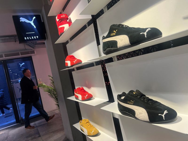 Puma sees quarterly sales drop on US, China performance