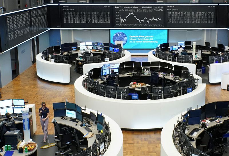 German stocks lead European gains after Merz secures support for historic debt reform